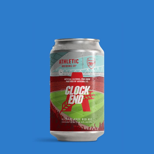 Athletic Brewing Co. Clock End Alcohol-Free Red Ale | 0.5% ABV