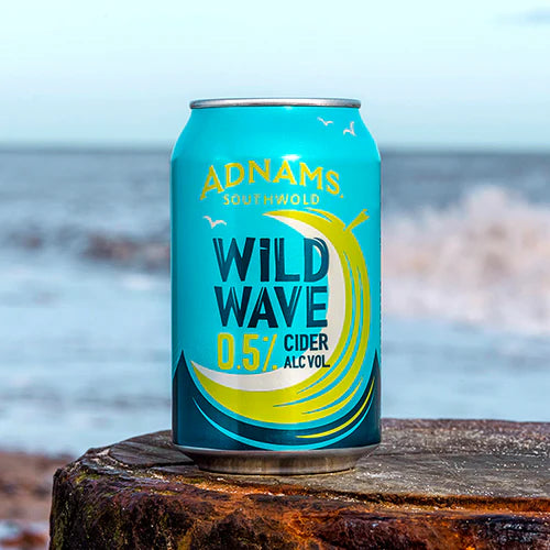 Adnams Wild Wave Low Alcohol Cider Can (0.5% ABV)