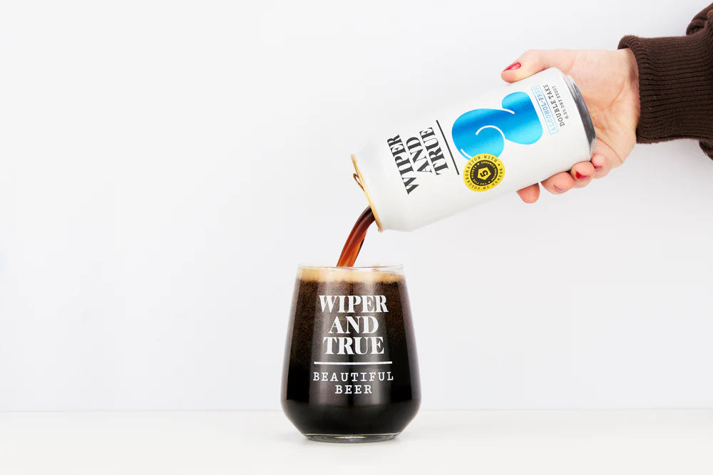 Wiper & True X Five Points Brewing Collab 'Double Take' Alcohol Free Dry Stout Beer (0.5% ABV)