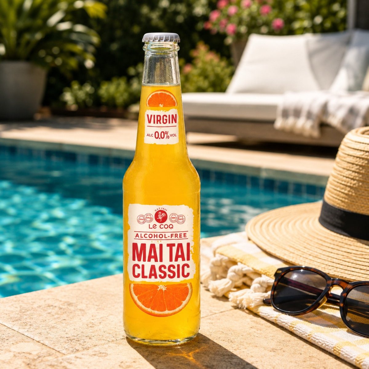 A. Le Coq Mai Tai Classic Alcohol-Free Cocktail (0.0% ABV) - Wise Bartender - Spirit