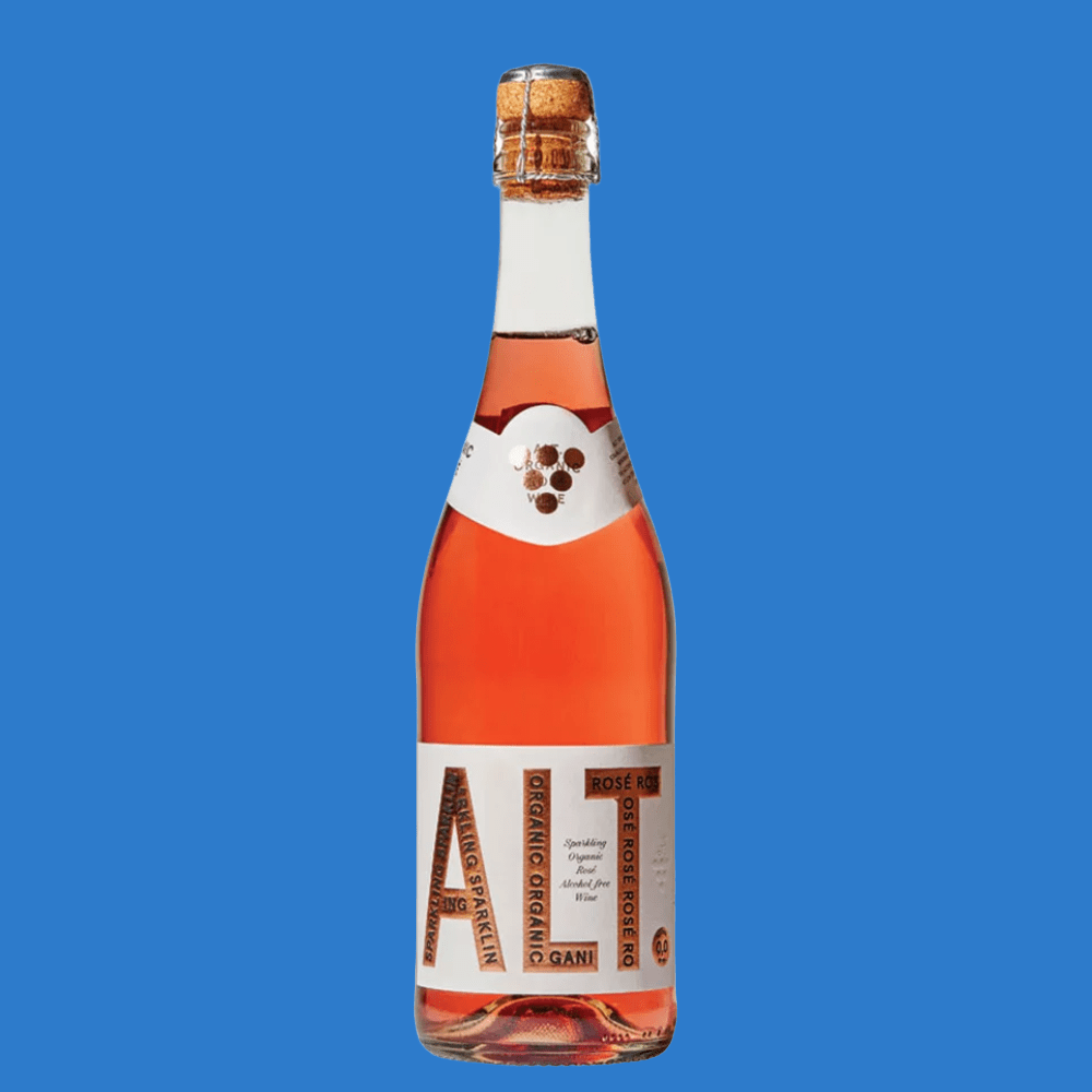 . Sparkling Rosé Alcohol Free Organic Sparkling Rosé