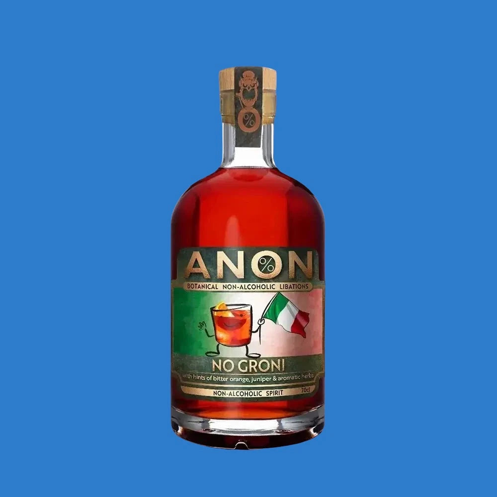 Anon Alcohol Free NoGroni (0% ABV)