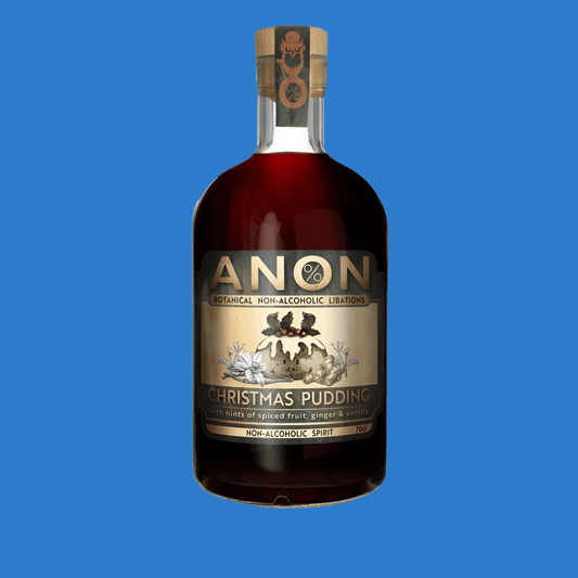 Anon Alcohol Free Spiced Cane Christmas Pudding Spirit (0% ABV) - Wise Bartender - Spirit