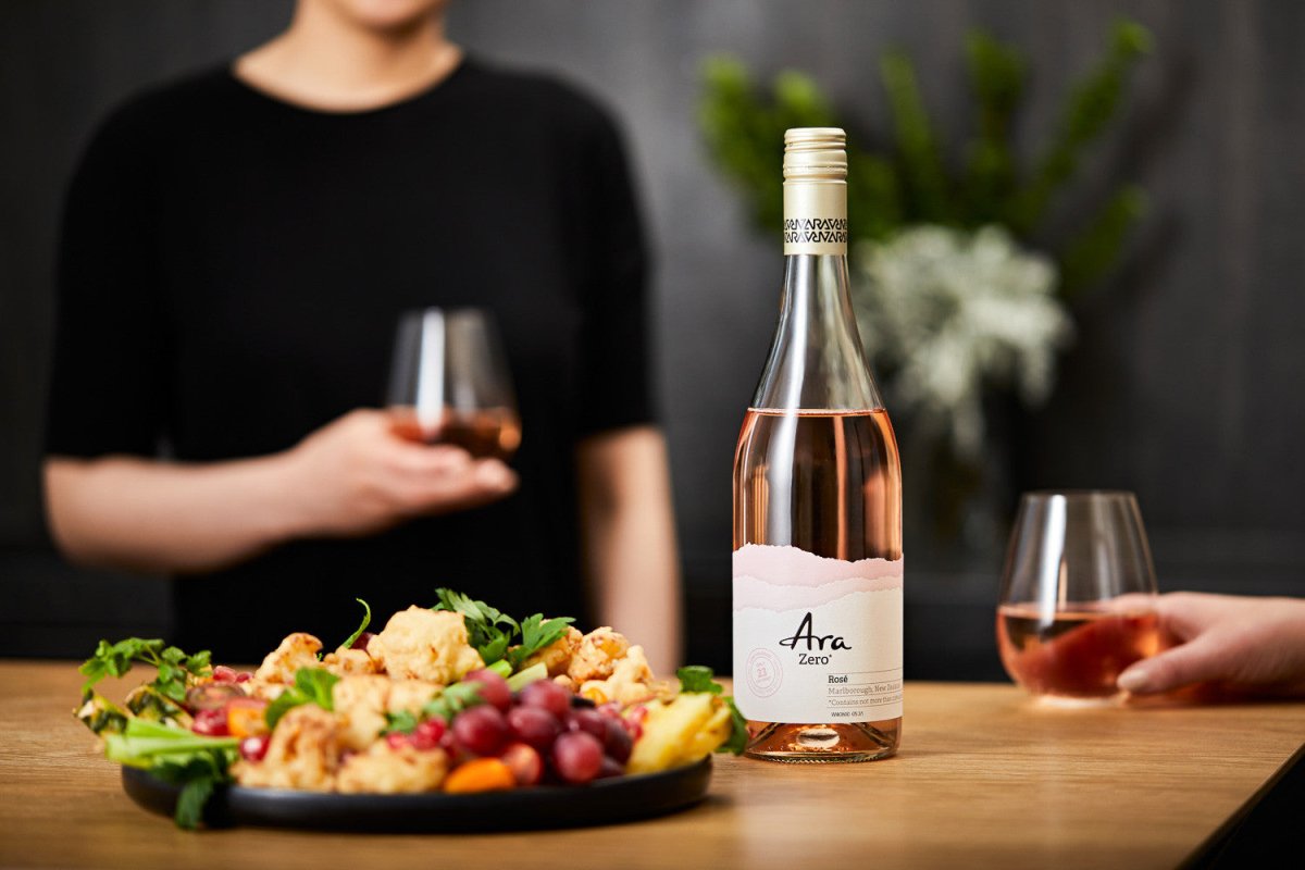 Ara Zero Marlborough Rosé Alcohol Free White Wine (0.5%ABV) - Wise Bartender - wine