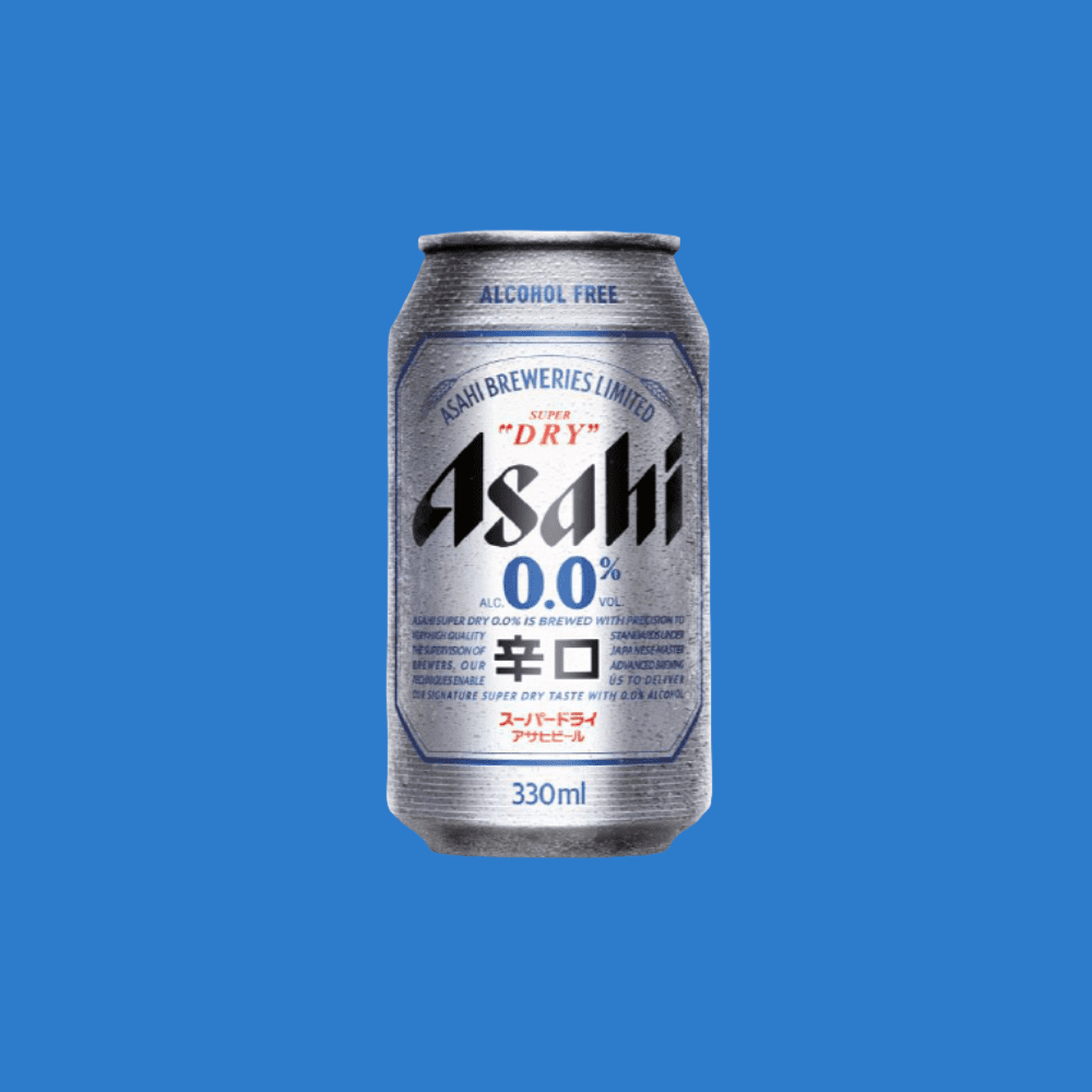 Super Dry Alcohol Free Beer Can