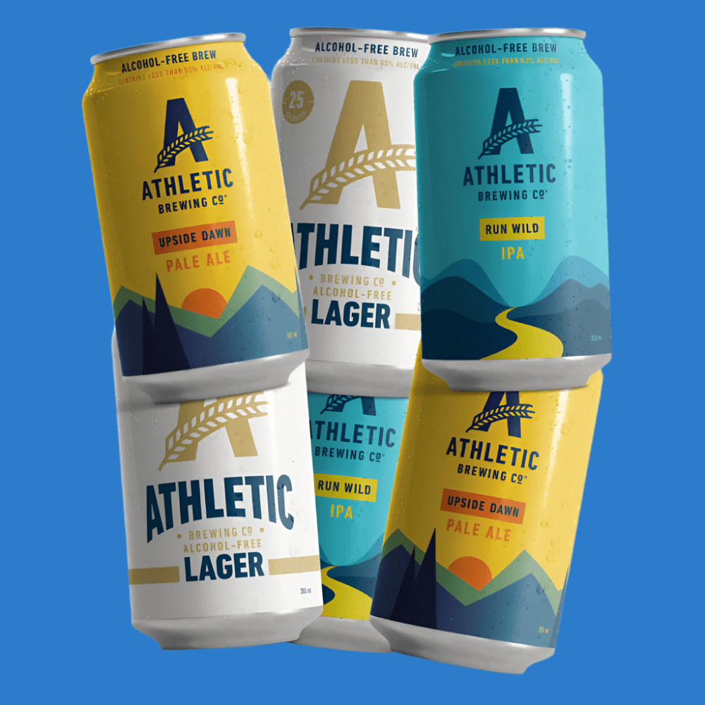 Athletic Brewing Company 6 Can Mixed Wise Pack (0.5% ABV) - Wise Bartender - Beer