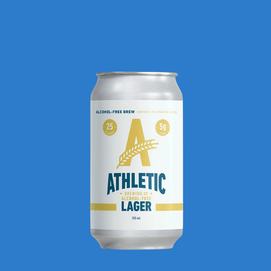 Athletic Brewing Company Alcohol Free Lager (0.5% ABV) - Wise Bartender - Beer