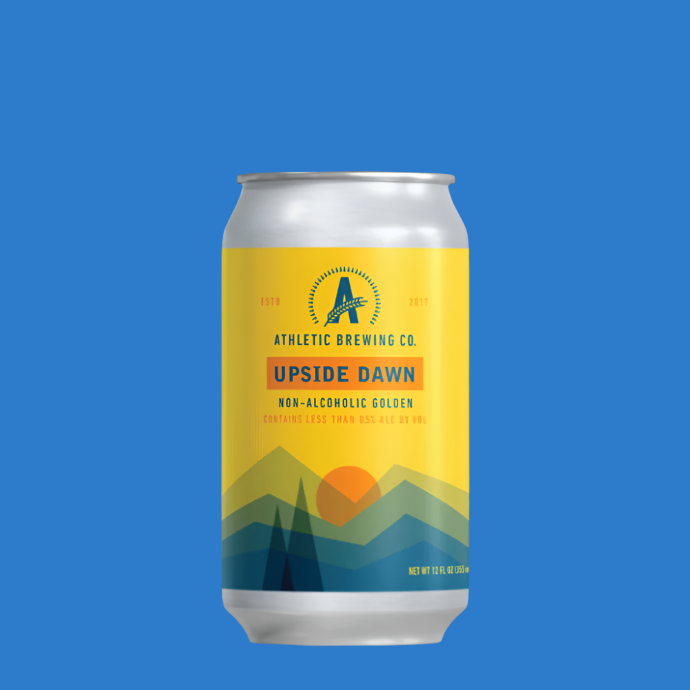 Athletic Brewing Company Upside Dawn Alcohol Free Golden Ale (0.5% ABV)