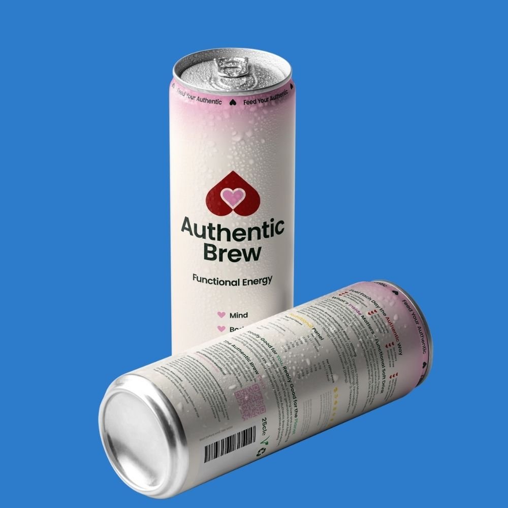 Authentic Brew | Alcohol - Free Fermented Tea Drink (250ml) - Wise Bartender - Functional