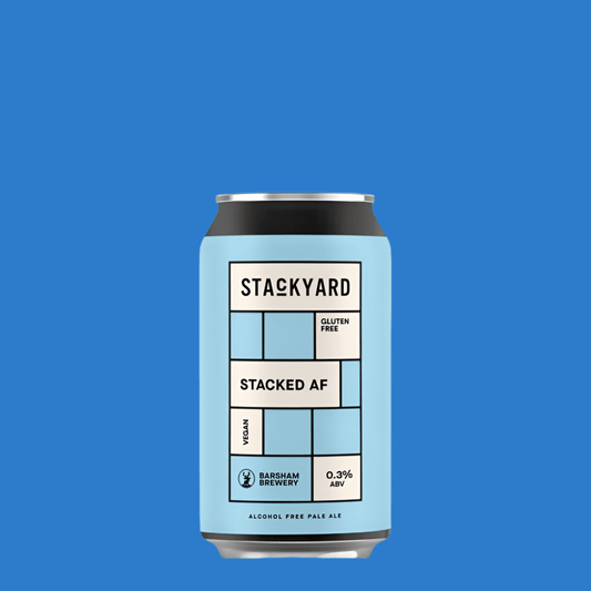 Barsham Brewery 'Stacked AF' Alcohol Free Pale Ale (0.5% ABV) - Wise Bartender - Beer