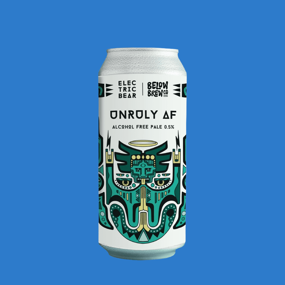 & Electric Bear Unruly AF Alcohol Free Pale Ale