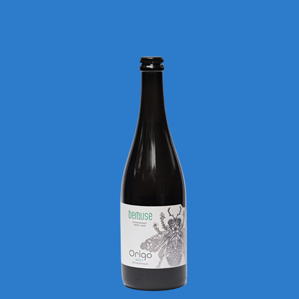 Bemuse Origo Hop Infused Alcohol Free Honey Wine Brut (0.5% ABV)