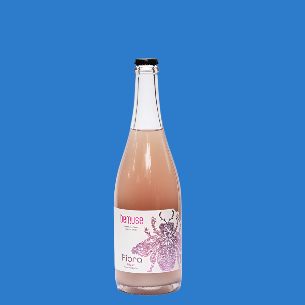 Bemuse 'Fiora' Wild Raspberry Sparkling Honey Wine Brut  (0.5% ABV)