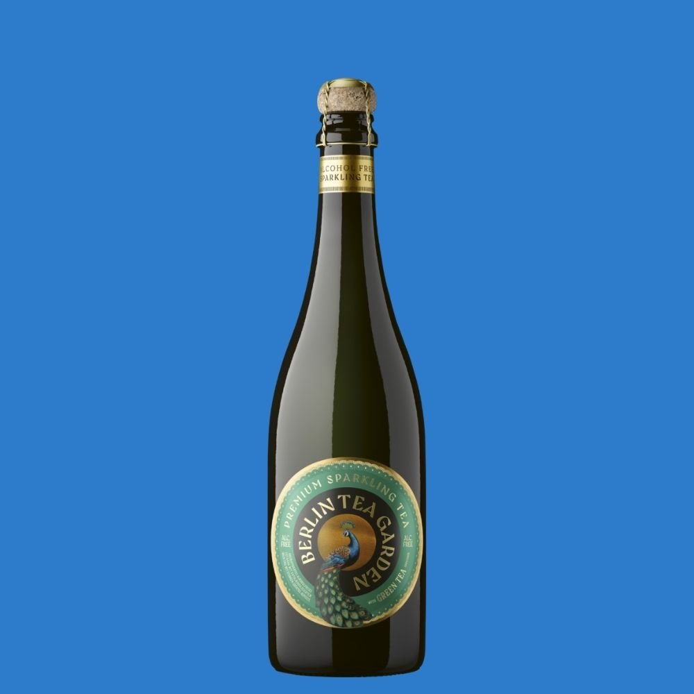 Berlin Tea Garden Sparkling Green Tea Alcohol Free 750ml - Wise Bartender - wine