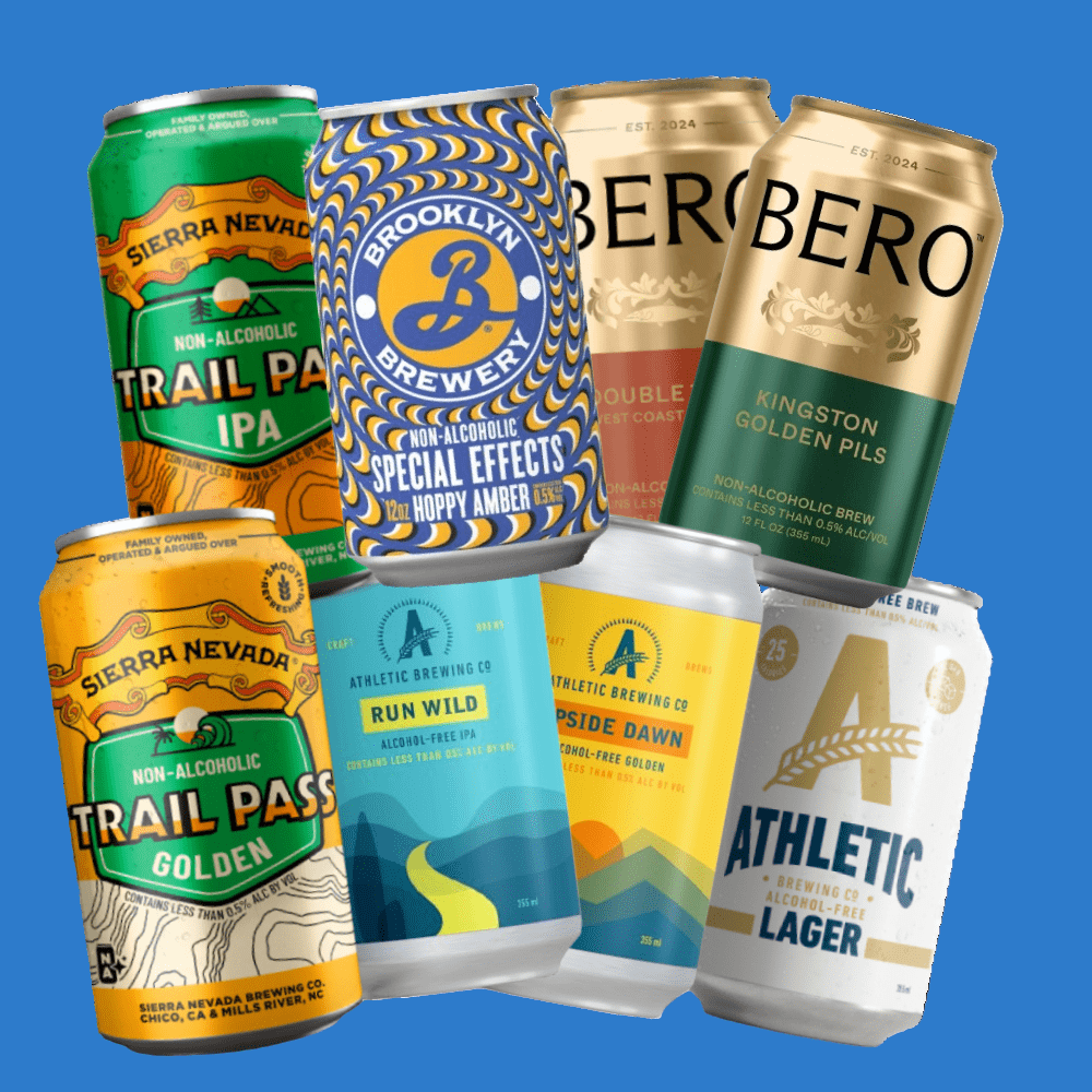 Best American Beers Alcohol Free 8 Can Pack
