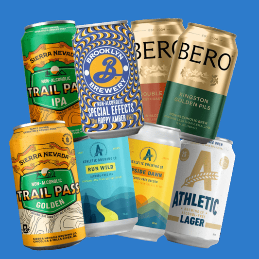Best of American Beers Alcohol Free 8 Can Pack - Wise Bartender - Beer
