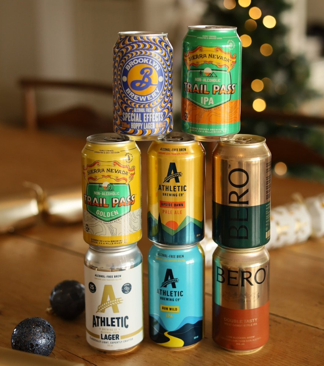 Best of American Beers Alcohol Free 8 Can Pack - Wise Bartender - Beer