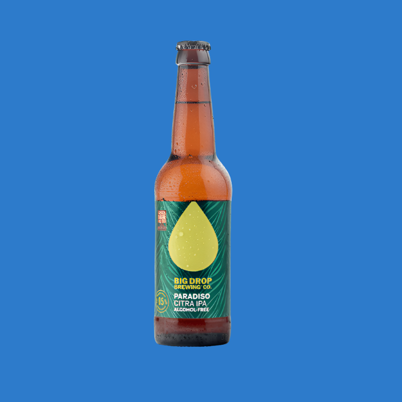 Big Drop Paradiso Alcohol Free Citra Four Hop Pale Ale (0.5% ABV)