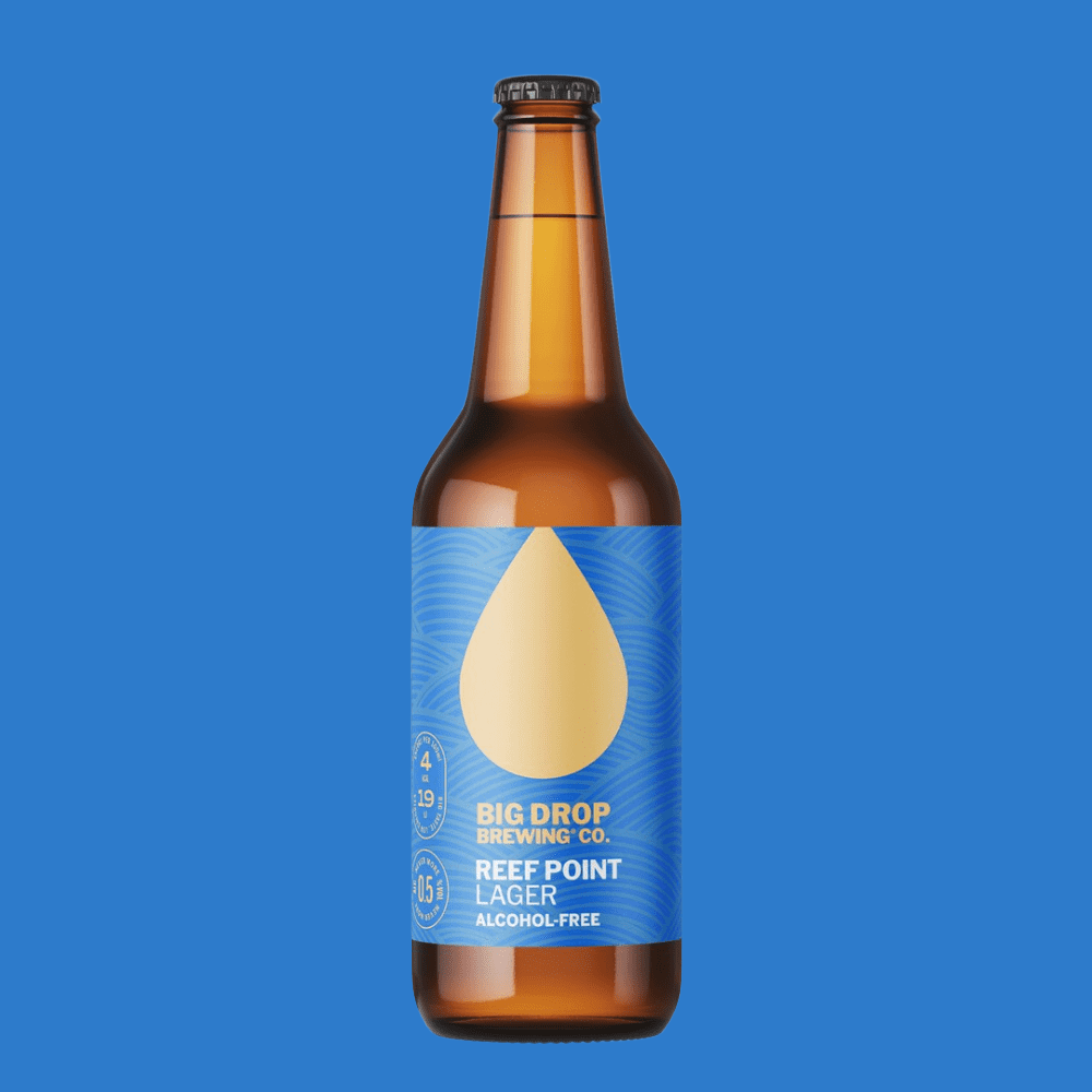 Reef Point Alcohol Free Lager Bottle