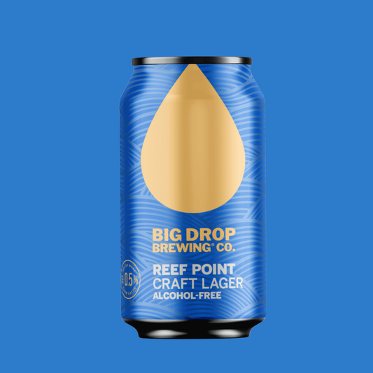 Big Drop Reef Point Alcohol Free Lager Can (0.5% ABV)