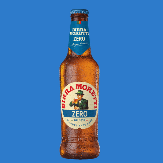 Birra Moretti Zero Alcohol Free Beer (0.0% ABV)