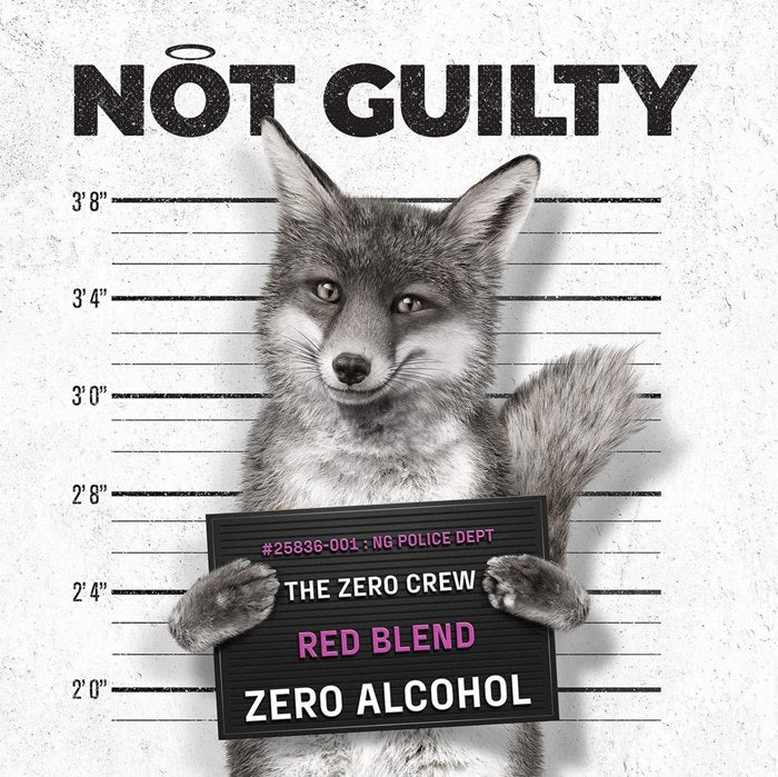 Not Guilty Alcohol Free Red Wine (0.05% ABV)