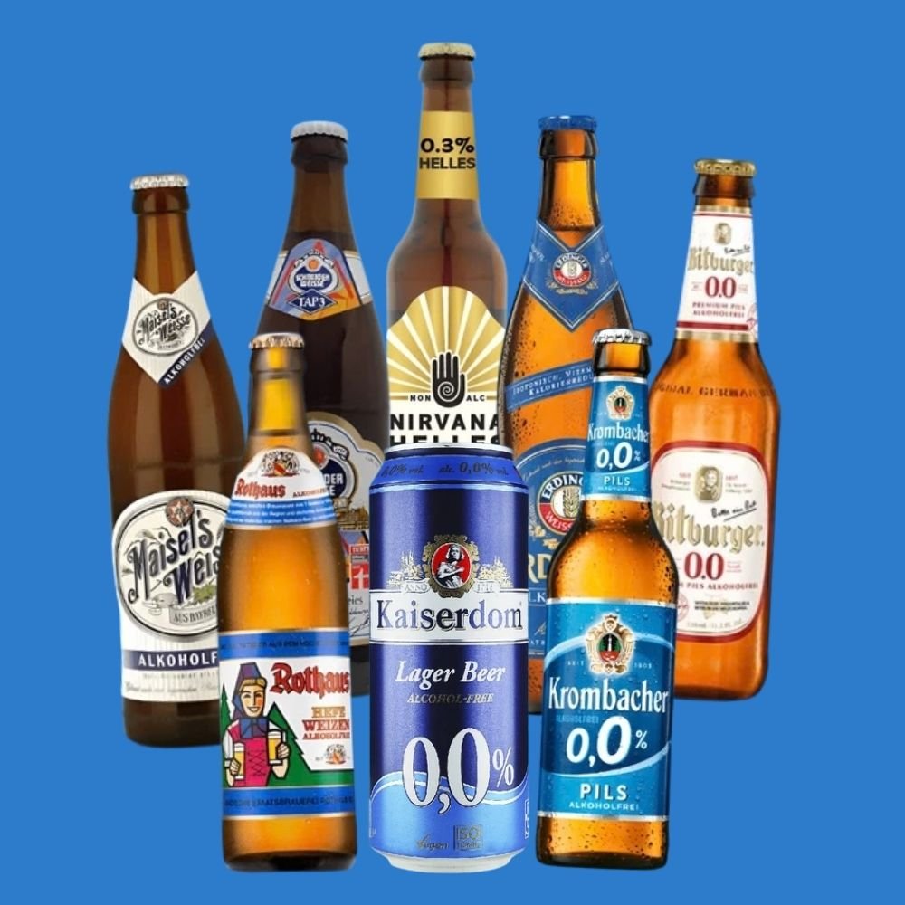Blood, Sweat and Beers' 8 bottle Isotonic Alcohol Free Wise Pack - Wise Bartender - Mixed Pack