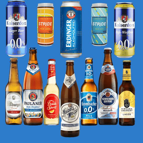 Blood Sweat Beers 8 bottle Isotonic Alcohol Free Pack