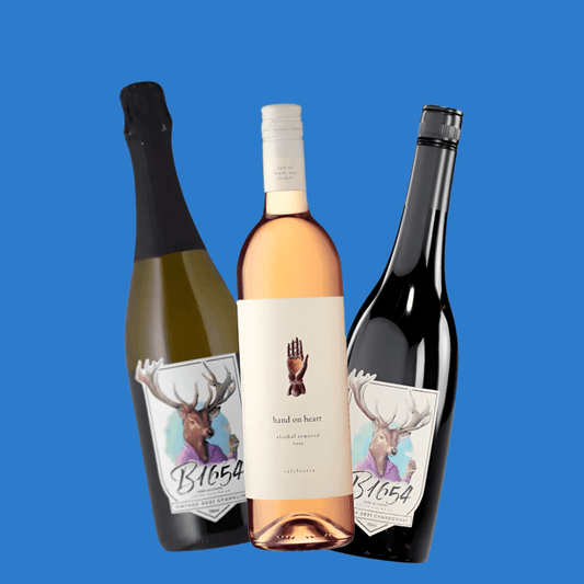 'Blush, Bright & Bubbly' Our Alcohol Free Spring Wine Wise Pack (0.5% ABV) - Wise Bartender - Mixed Pack