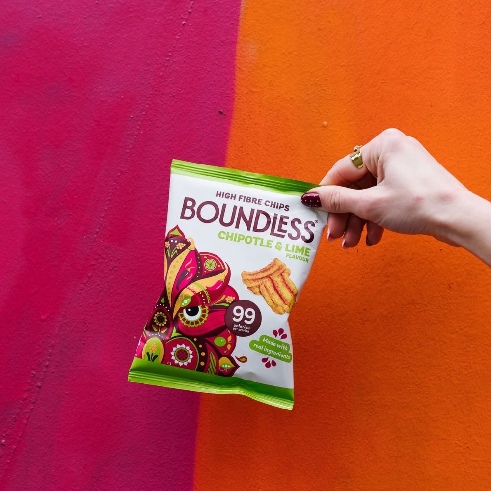 Boundless Chipotle & Lime Chips – Gut Happy Snacking (23g) - Wise Bartender - Snack