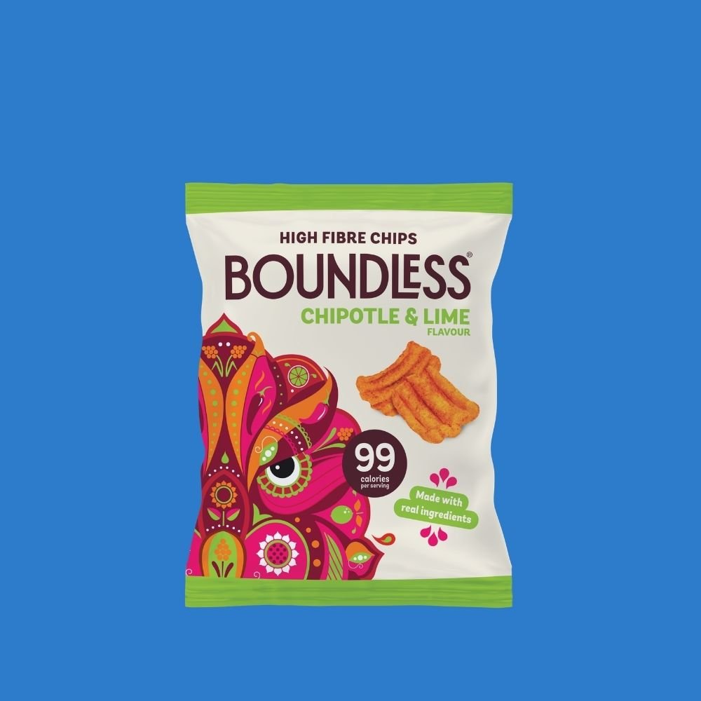Boundless Chipotle & Lime Chips – Gut Happy Snacking (23g) - Wise Bartender - Snack
