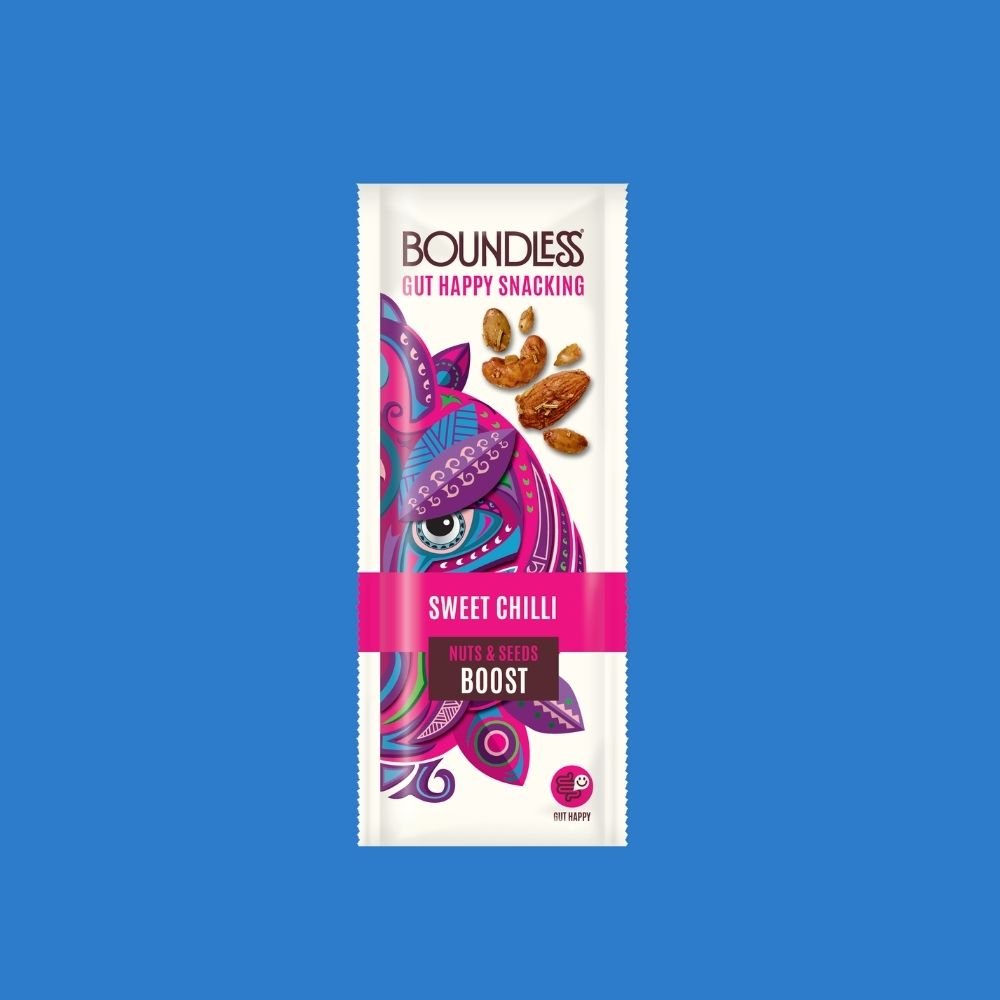 Boundless Sweet Chilli Nuts & Seeds – Gut Happy Snacking (25g) - Wise Bartender - Snack