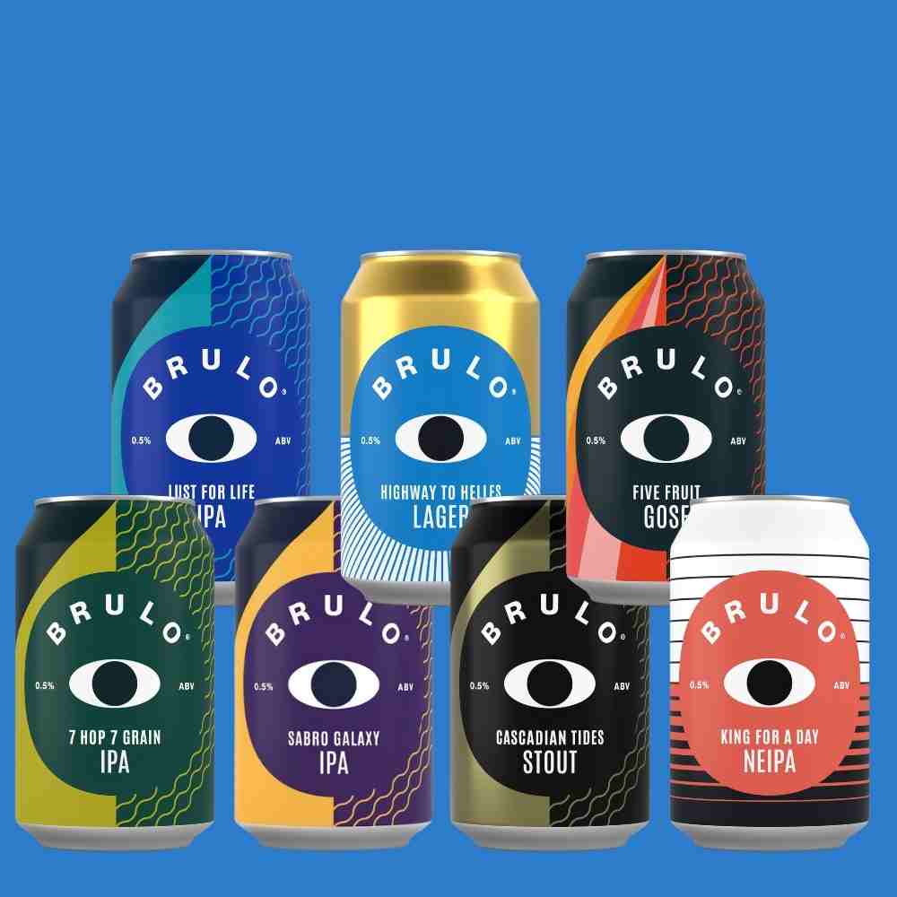 Brulo (Coast) Beer 14 Can Wise Pack - Wise Bartender - Brulo