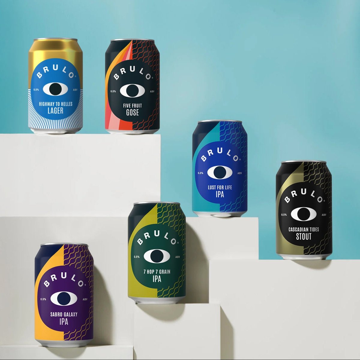 Brulo (Coast) Beer 14 Can Wise Pack - Wise Bartender - Brulo