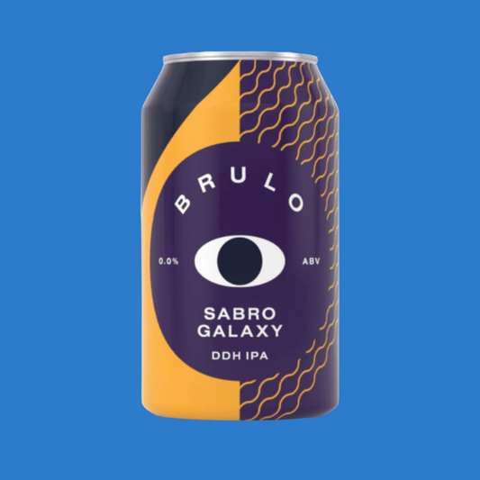 Brulo Sabro Galaxy Alcohol Free DDH IPA (0.0% ABV)