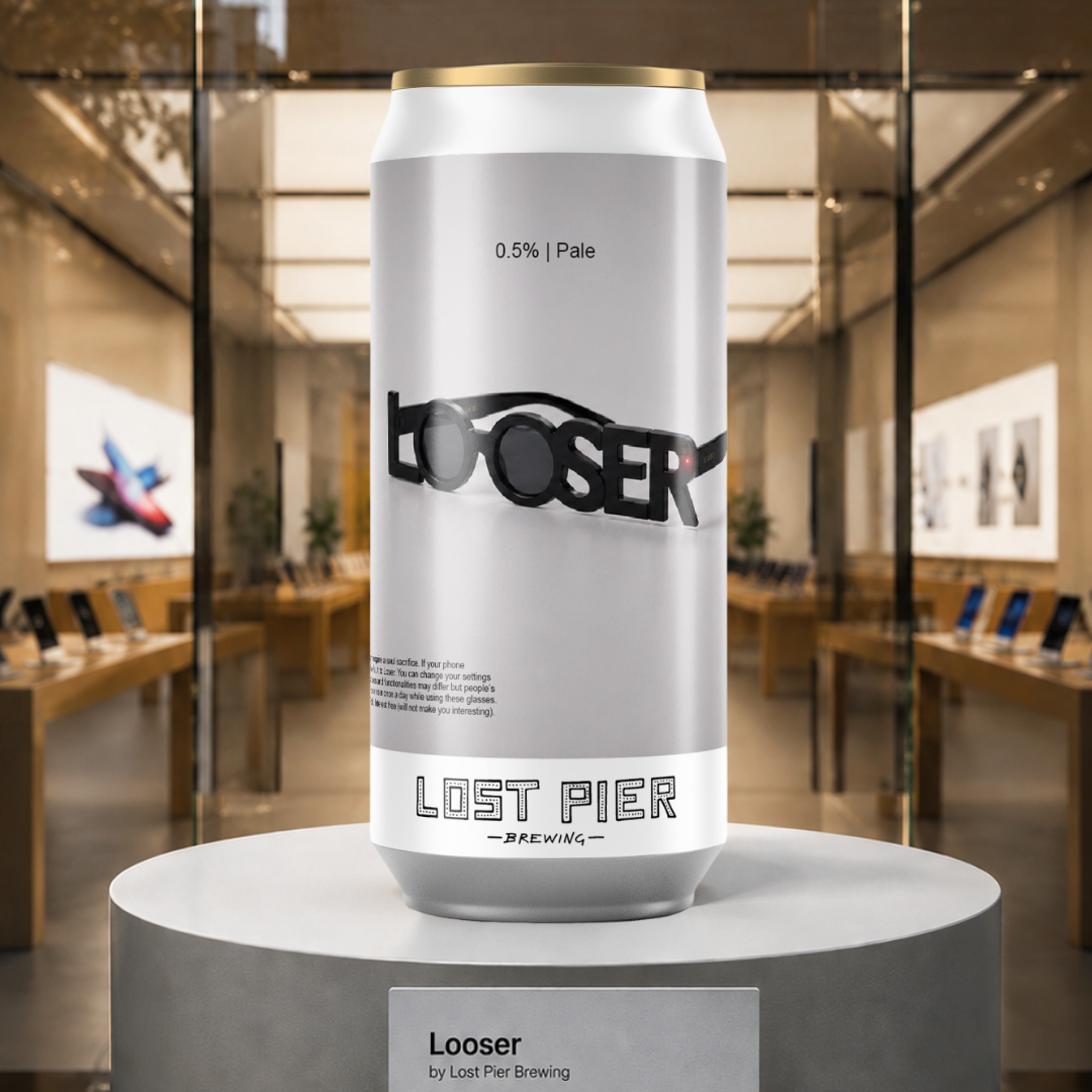 Lost Pier LOOSER Hazy Pale Ale 0.5% | 440ml | Alcohol Free Craft Beer