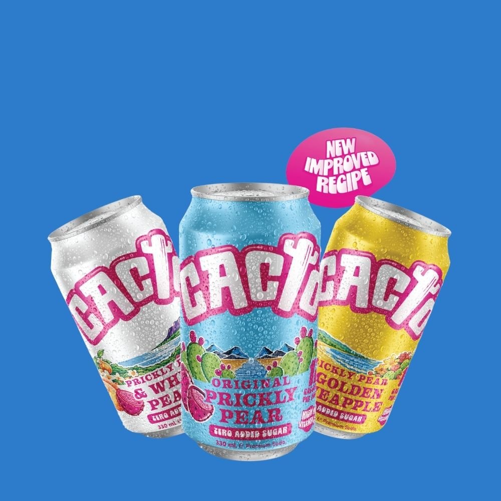 Cacto Drinks Sparkling Cactus Water 6 Can Mixed Wise Pack - Wise Bartender - Mixed Pack