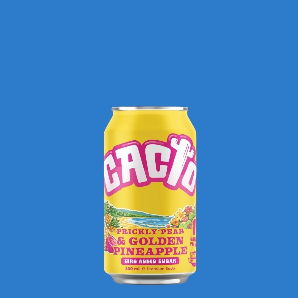 Cacto Drinks Sparkling Prickly Pear & Ruby Pineapple Cactus Water Soda (0.0% ABV) - Wise Bartender - Beer