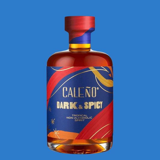 Caleno Alcohol Dark & Spicy Alcohol Free Rum Spirit (0% ABV) - Wise Bartender - Spirit