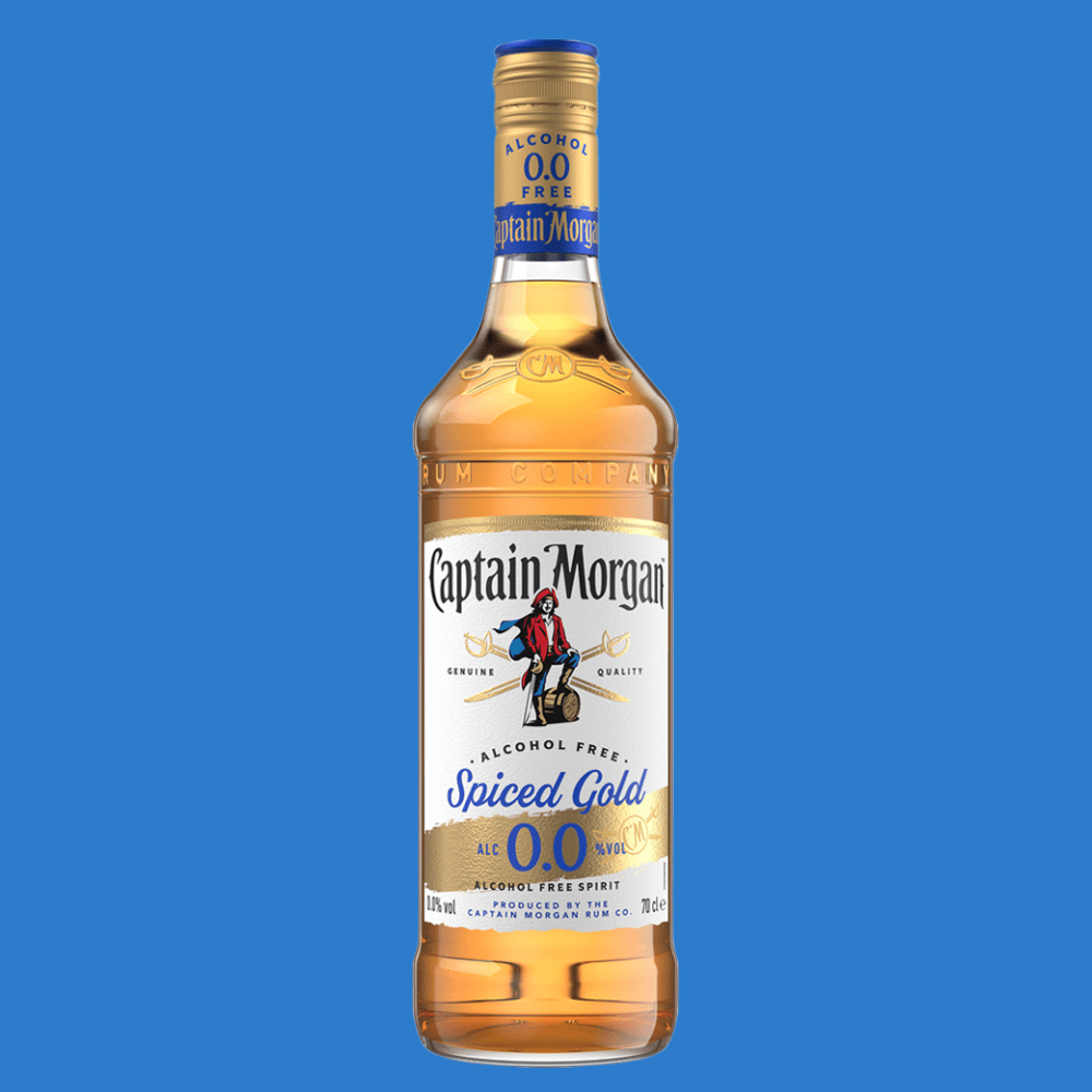 Captain Morgan Spiced Gold 0.0% Alcohol Free Spirit (<0.5% ABV)