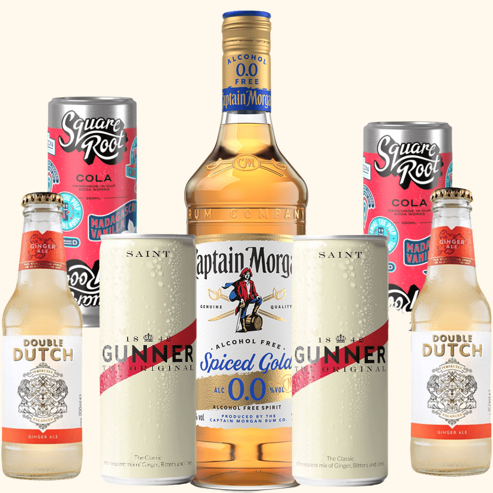 Captain Morgan Spiced Gold 0.0% Alcohol Free Spirit (<0.5% ABV)