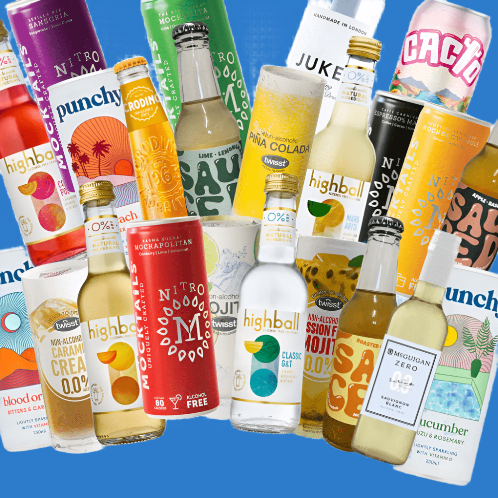 Chin Chin 12 & 24 Drink Alcohol Free Cocktail Wise Pack