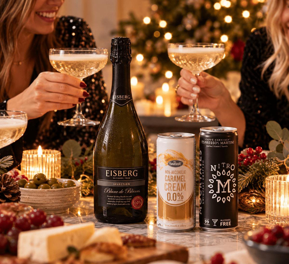 Christmas Night In | Alcohol Free Gift Pack - Wise Bartender - Mixed Pack