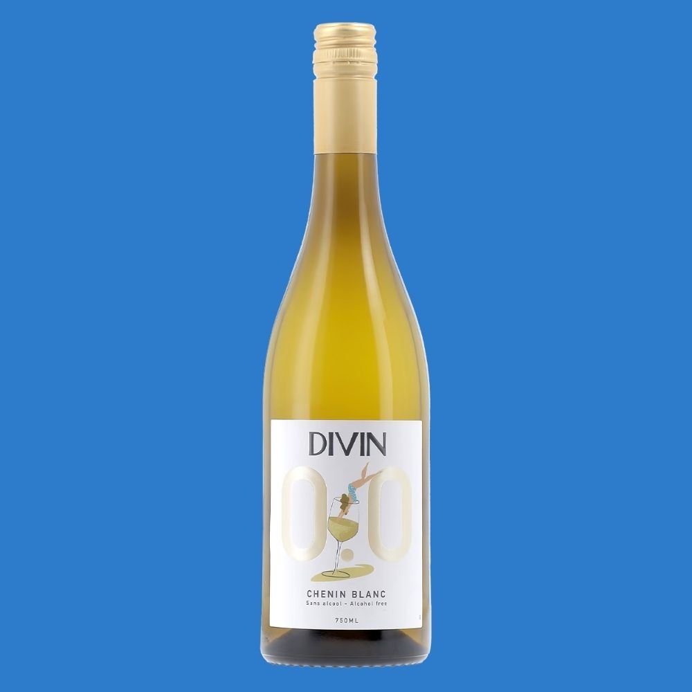 DIVIN 'Chenin Blanc' Alcohol Free White Wine (0.0% ABV) - Wise Bartender - wine