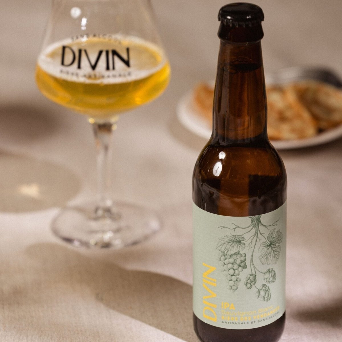 DIVIN Sauvignon Blanc | Alcohol Free IPA | 0.3% - Wise Bartender - Beer