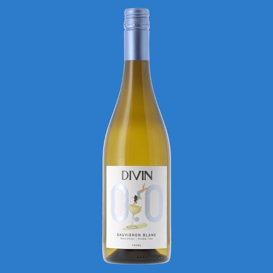 DIVIN 'Sauvignon Blanc' Alcohol Free Wine (0.0% ABV) - Wise Bartender - wine