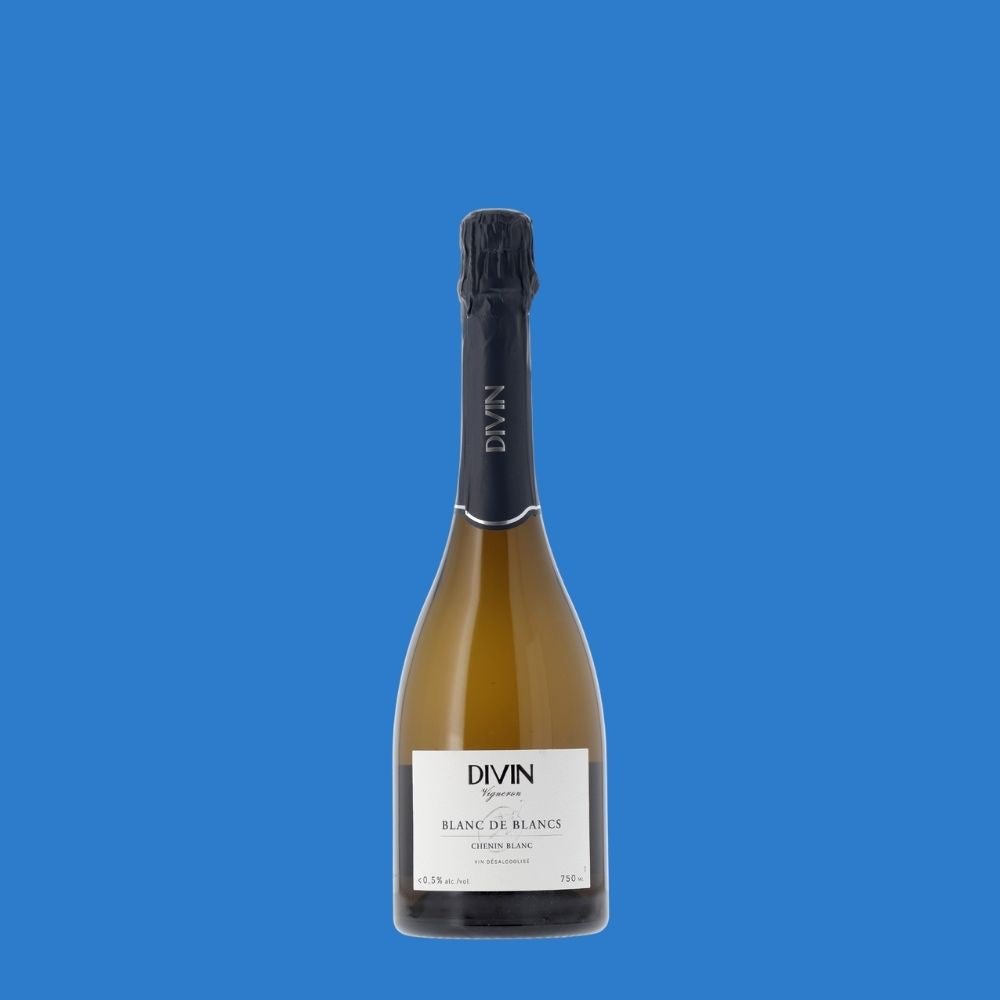 DIVIN Vigneron Blanc de Blancs Sparkling Wine | Alcohol-Free Chenin Blanc | 750ml - Wise Bartender - wine