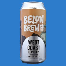 Below Brew Co 'West Coast Hop Lock' Alcohol Free Pale Ale (0.5% ABV)