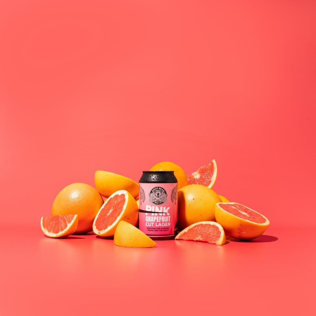 Drop Bear Beer Grapefruit Cut Lager | 0.5% ABV - Wise Bartender - Beer