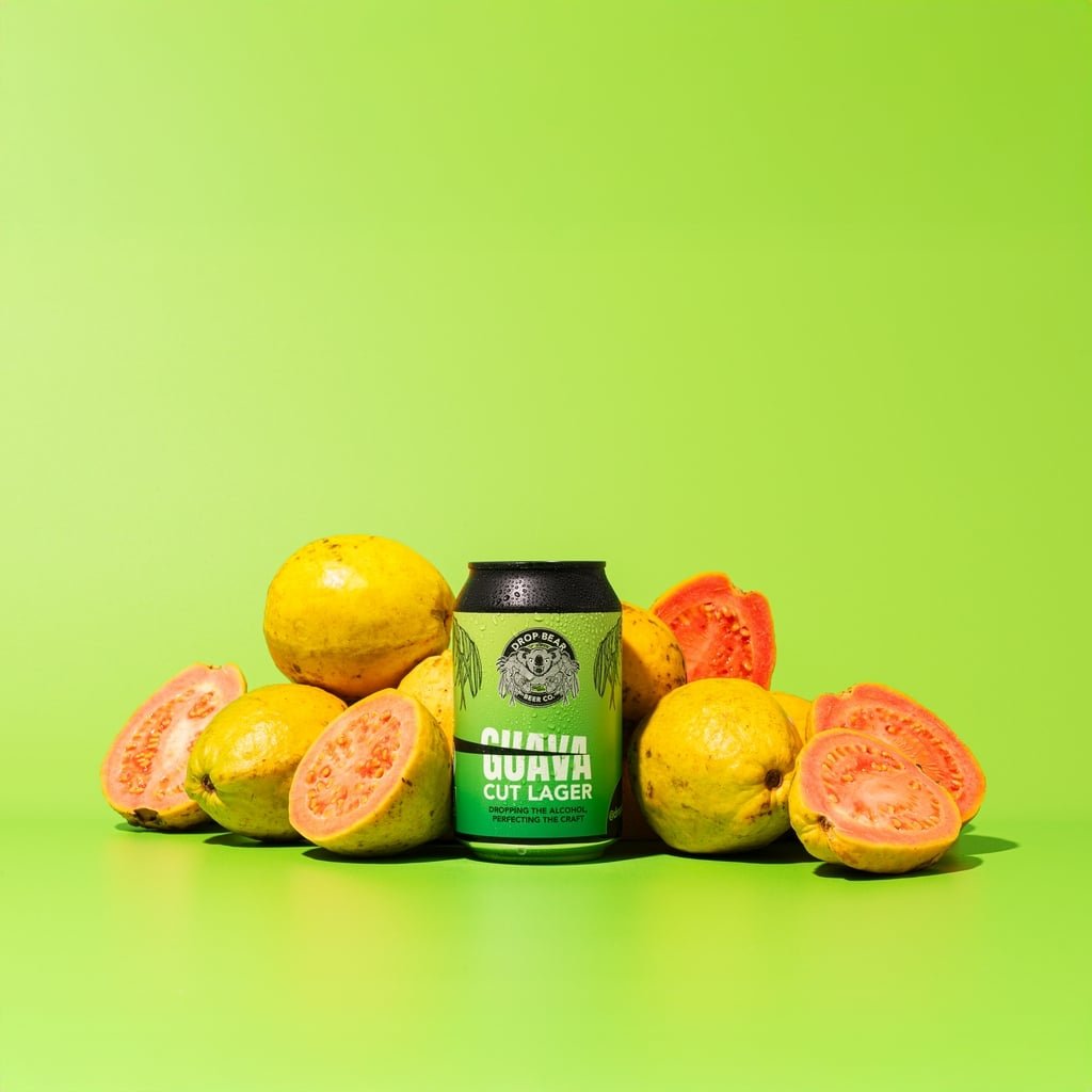 Drop Bear Beer Guava Cut Lager (0.5% ABV) - Wise Bartender - Beer